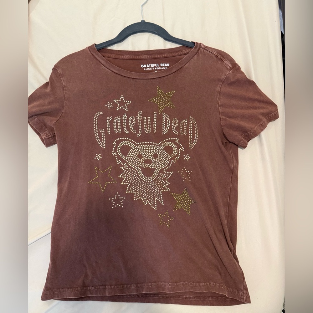 Lucky Brand Grateful Dead Tee in Brown
